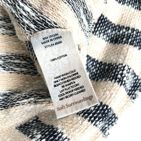 Soft Surroundings Marina Striped Boat Neck Sweater - Picture 5 of 5